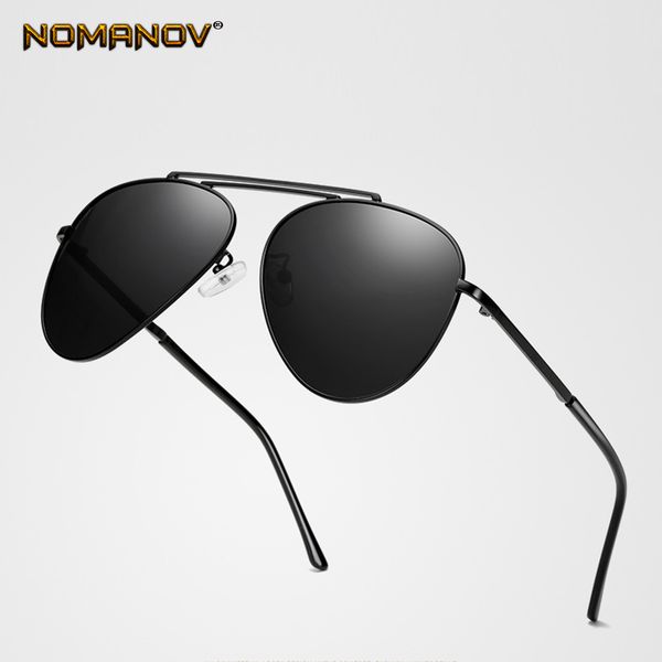 

new design double bridge short sight sun glasses polarized mirror sunglasses custom made myopia minus prescription lens -1 to -6, White;black
