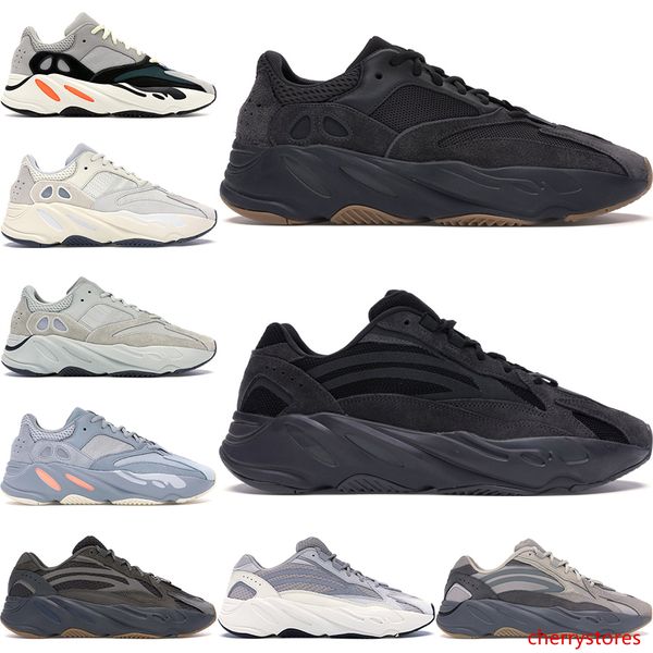 

700 волна бегун сиреневый инерция кроссовки с kanye west дизайнерская обувь мужчины женщины 700 v2 статические спортивные seankers размер 36