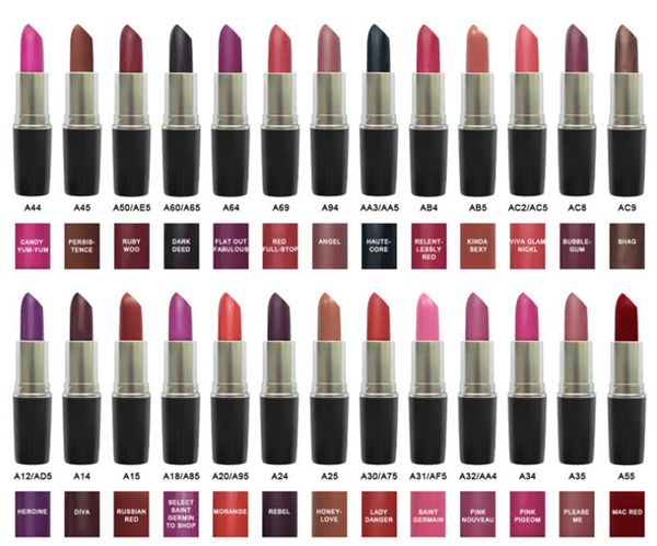 

matte amplified lipstick makeup velvet teddy lipsticks honey love matte lipsticks 3g 30colors lipstick with english name