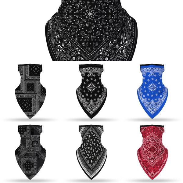

647l9 sport outdoorflag magic headscarf bandana cycling masks head neck scarves windproof with mask face filter designer mask, Black