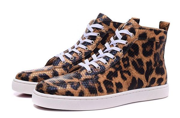 

new men women black camouflage leather red bottom casual shoes,flats shoes spring/autumn outdoor sneakers lll