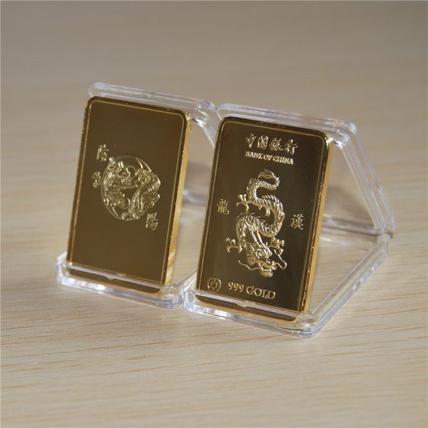 

hotsales, банк китая 999 gold bullion слиток bar, дракон в слитках бар бесплатная доставка