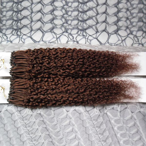 Capelli ricci afro crespi Micro anello per capelli 10 