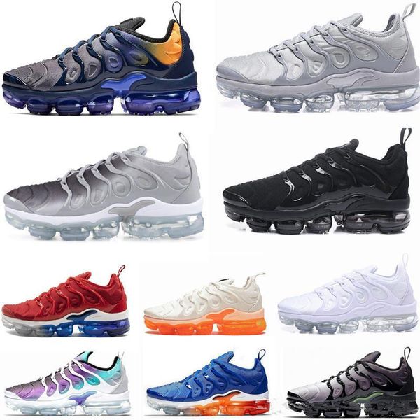 

2019 tn plus running shoes orange mens womens designer usa mint grape volt hyper violet athletic shoe sports sneaker