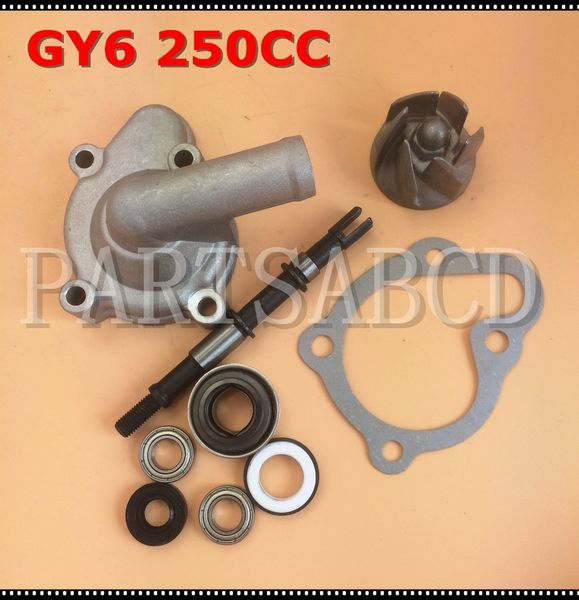 

250cc gy6 250cc water cool engine water pump assy moped scooter go kart atv