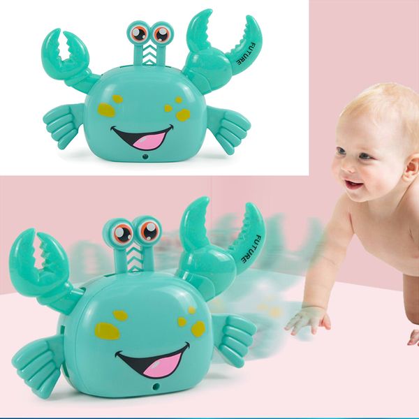 

2pcs electric toys pull back sound&light auto rotation animal model