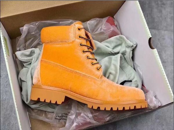 

new arrival big tree brand luxury men and womens 6 premium boot faux fur leather boots designer with box