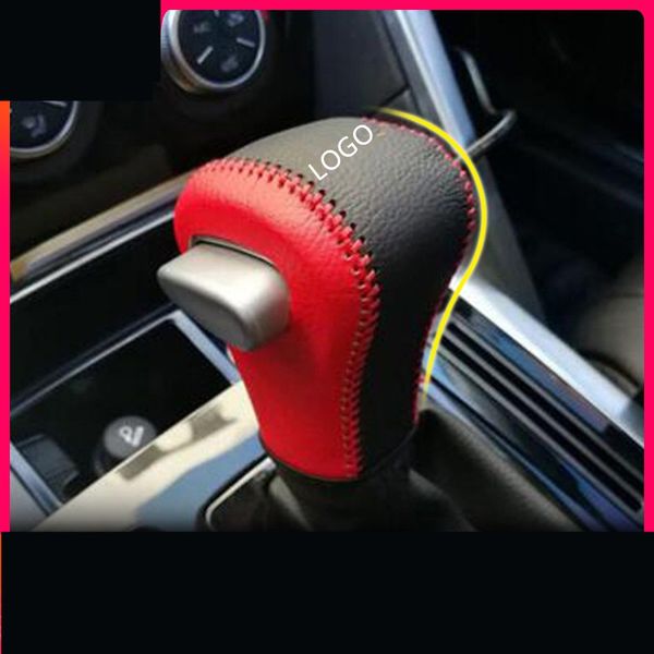

layer leather carbon fibre leather gear shift collars protective cover for great wall haval new h6 h2s m6 f7x cab246