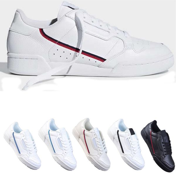 

2020 powerphase calabasas continental 80 rascal leather kanye west casual shoes grey og core black triple white men women fashion shoe 36-44