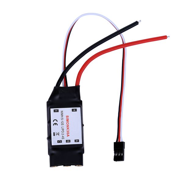 

2-4s simonk esc 5v 2a bec с 3,5 мм разъем банан поддержка 4s аккумулятор для rc f450 s500 quadcotper