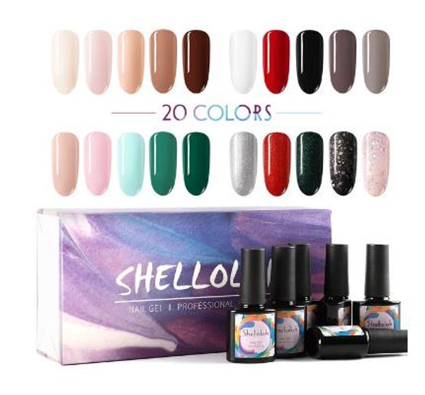 

gel nail polish set for nail extension kit nail art gel uv led lamp acrylic manicure set, Red;pink