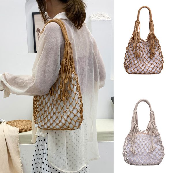 

kkmhan brand fashion women tassel messenger retro hand-weaved bags crossbody bag shoulder bag dropshipping torebka damska bolsas