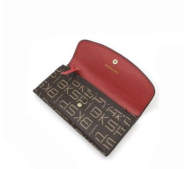 

original box luxury real leather multicolor coin purse date code short wallet card holder women man classic zipper pocket, Red;black