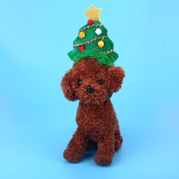 

cute polyester dog christmas tree hairband adjustable cosplay supplies