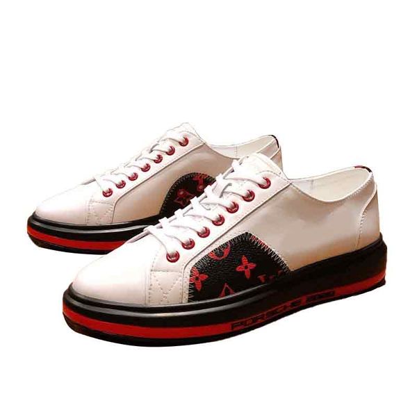 

men vintage shoes fashion sneakers platform fashion leather classic shoes flat outdoor mens black sports shoes type2