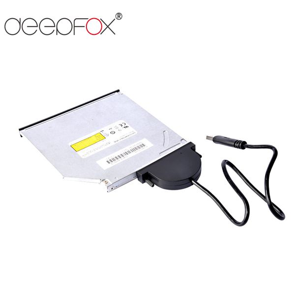 

deepfox usb 3.0 sata 3 cable cd/dvd-rom drive cable optical driver adapter for pc lapnotebook