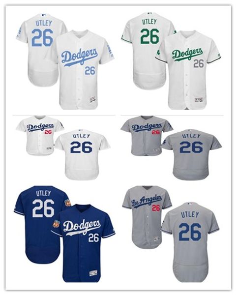 chase utley dodgers jersey