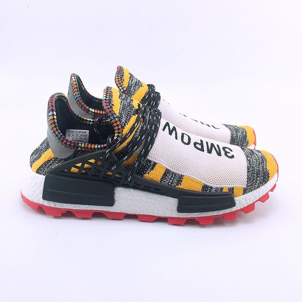 

creme x nerd solar pack human race holi mc running shoes pharrell williams hu trail cream core black equality trainers 36-47