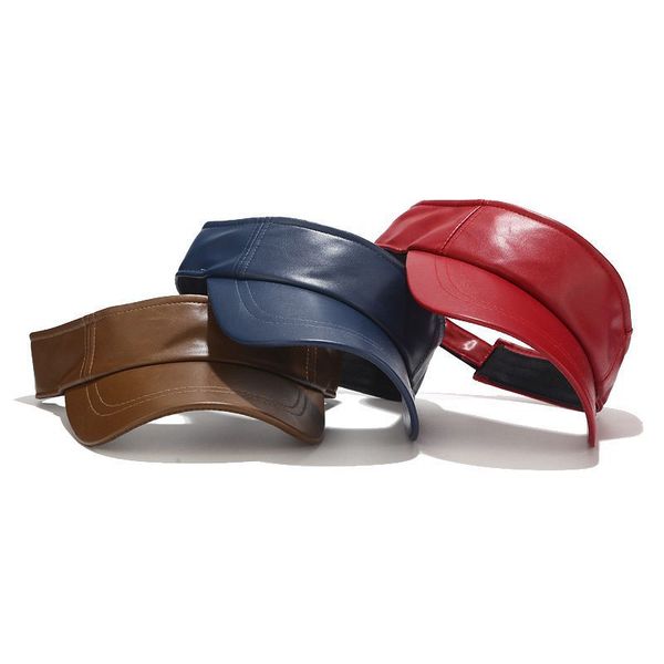 

wide brim hats leather hollow baseball cap comfortable and breathable men's women outdoor cargo moving casual hat 2021, Blue;gray