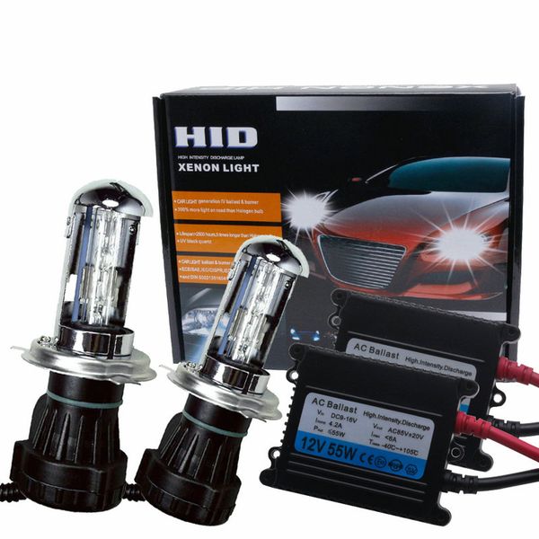 

xenon h7 55w ac slim ballast hid xenon headlight bulb kit 12v h1 h3 h11 9005 hb4 h4 bi-xenon 4300k 6000k replace hid lamp