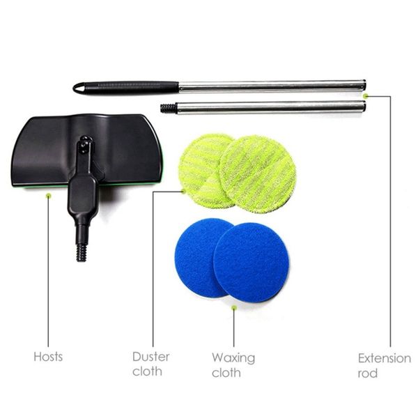 

wireless rotary electric mop rechargeable floor mops cleaner scrubber polisher