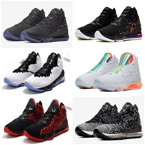 

дешевые 2020 новые мужские lebron 17 детская баскетбольная обувь для продажи желтый свет в темноте mvp женская молодежь дети lebrons кроссов, Black