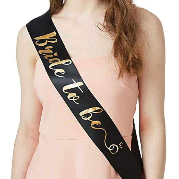 

bride to be sash - bachelorette party bridal shower wedding decorations bride accessories & gifts