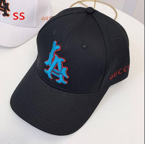 

popular cotton baseball cap men's and women's classic designers 2019 new luxury cap hat delivery 12, Blue;gray