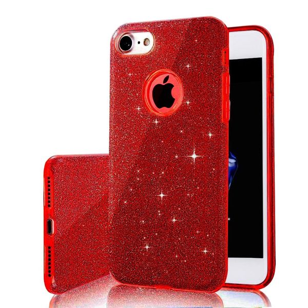 

coque fundas tapa trasera gradient glitter clear tpu bling cover for iphone 11 pro max 7 8 plus x xr xs max 5 5s se 6 6s plus case 3 in 1