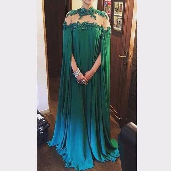 

2020 women muslim long green prom evening dresses formal dress vestidos de fiesta de noche robe de soiree plus size, Black