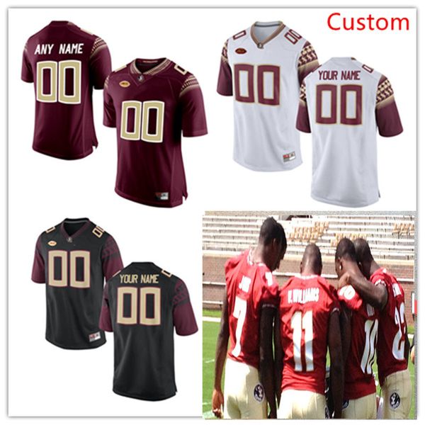 

Florida State Seminoles Anquan Boldin Warrick Dunn Leroy Butler Darnell Dockett Peter Boulware Jalen Ramsey Vince Williams Football Jersey