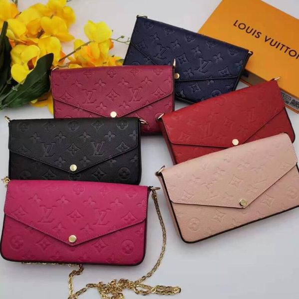 

2020 luxurys wallet for men /women purse printed flower leather wallets for men fashion designer small purses card holder wallet with box*03, Red;black