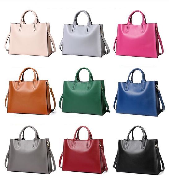 

large-capacity women's bag. fashion leather handbag. 2018 simple xmgsw, Red;black