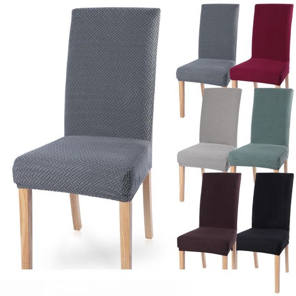 

1 2 4 6шт спандекс стрейч эластичные чехлы сплошной цвет крышка стула чехлы для стульев для столовой кухни свадьбы отеля банкета