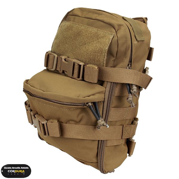 

tmc mini hydration bag carrier molle backpack paintball combat gear multicam coyote brown