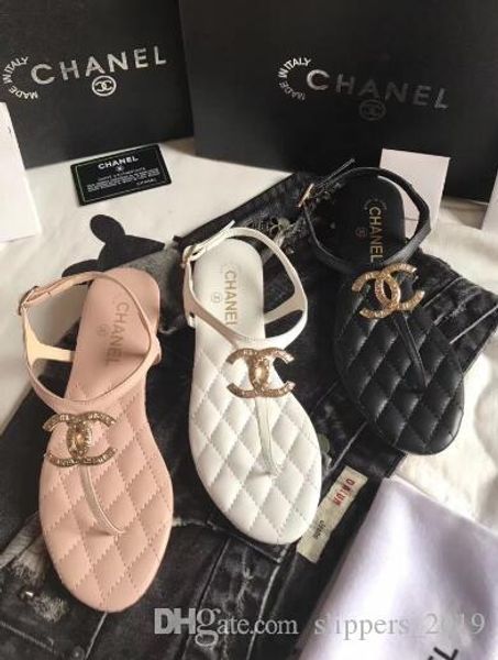 

New women beach leather lipper lingback hoe andal pump de igner ummer women open toe andal 35 40