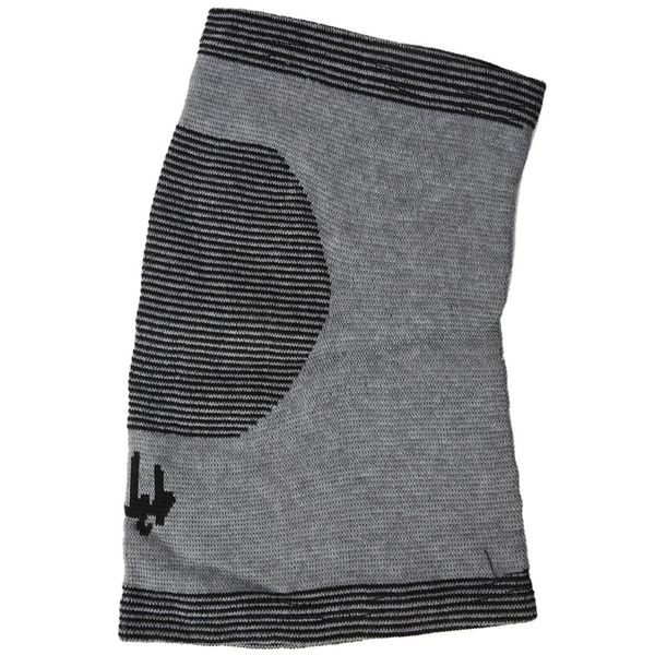 

elasticated sports knee support wrap pad brace protector, Black;gray