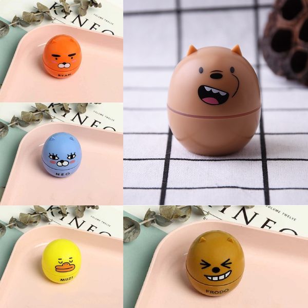 

egg bear invisible case glasses case cosmetic glasses dual companion box beauty contact care box