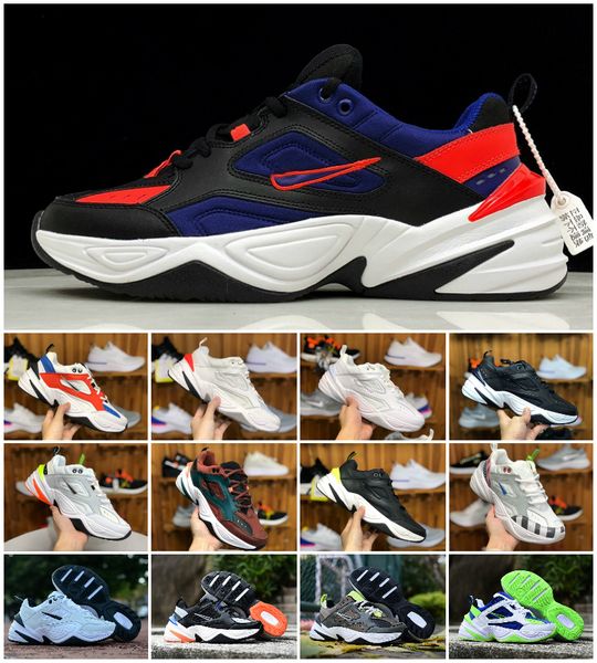 

air monarch m2k tekno trainers designer old dad shoes foam zapatillas pink black white men women classic sneakers athletic shoes