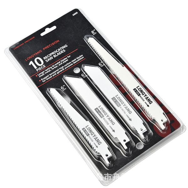 

10pcs reciprocating saw blade kit saw blades for wood cutting pruning