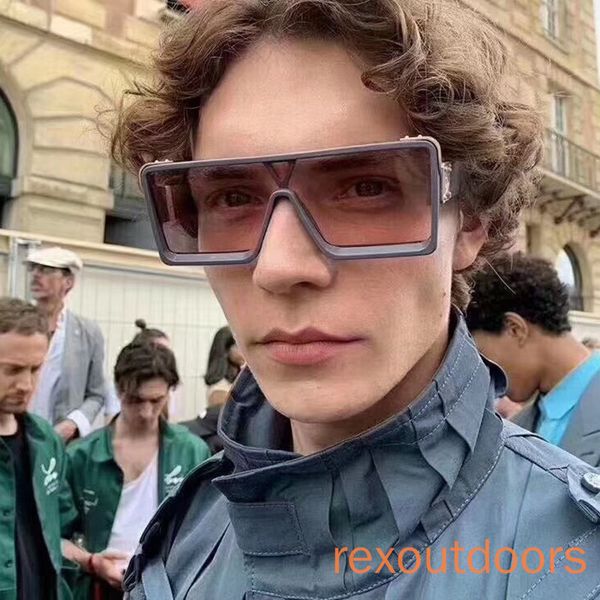 

millionaire fashion one piece sunglasses euro american box sunglasses men and women