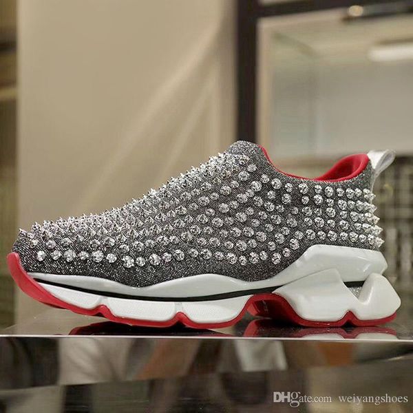 

martin shoeschristianlouboutin 2020 spring and summer men and women shoes trend red muffin sneakers classic wild trend shoes size 35-46