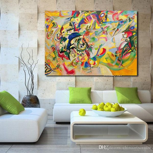 

va. hand painted textur abstract art oil painting famous artist picasso abstract painting guernica on canvas wall art home decoration g147