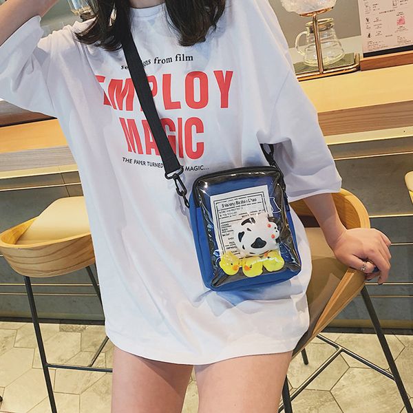 

ishowtienda summer fashion cute canvas cute cartoon children square evening bag shoulder messenger bags bolsa feminina #y3
