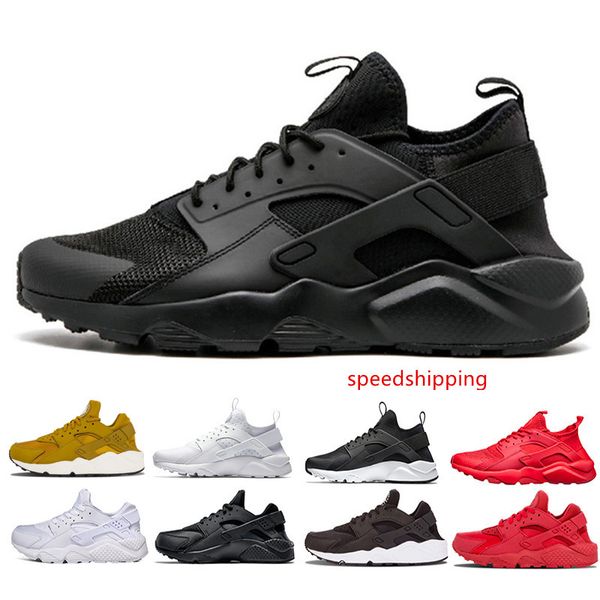 

new huarache ultra 4.0 classical hurache triple white black red gold men huraches shoes huaraches sports sneakers harache running shoes