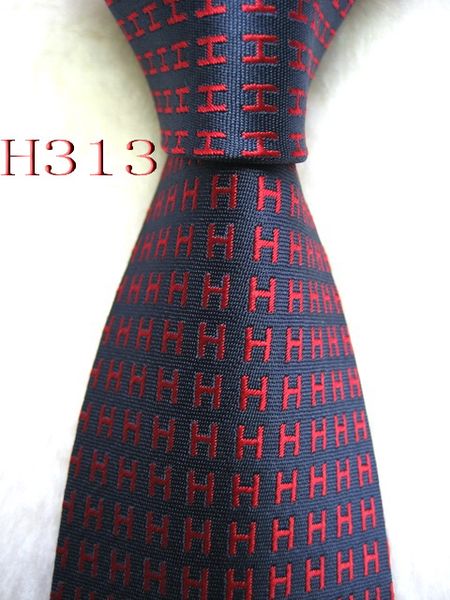 

H313 # 100% шелк жаккард тканого Handmade Мужского Галстук