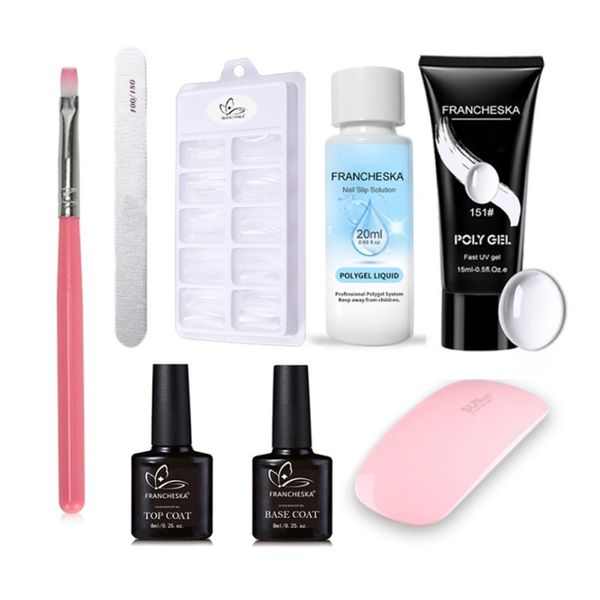 

nail art decor set acryl builder fast dry nail art tools pro nails tools pusher dead skin gel polish