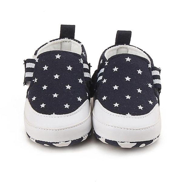 

athletic & outdoor telotuny baby shoes born girl boy star print crib single soft sole anti-slip sneakers casual 2021apr24, Black