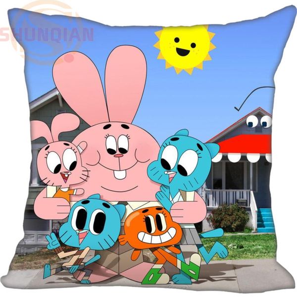 

мода на заказ наволочка прокалывают удивительный мир gumball наволочки на молнии