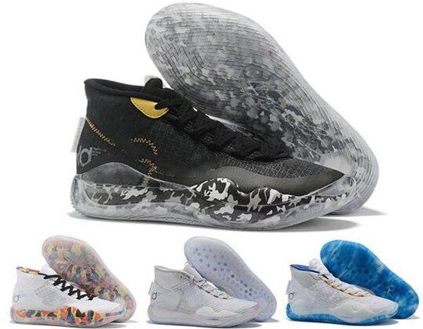 

mens brooklyn-nets zoom kd12 xii peach jam basketball shoes for kevin durant 12s usa kd 12 eybl chameleon luxury sneakers 40-46
